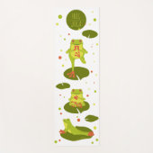 Froschyoga-Pose Yogamatte (Vorderseite)