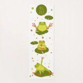 Froschyoga-Pose Yogamatte (Rückseite)
