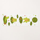 Froschyoga-Pose Yogamatte (Vorderseite (Horizontal))
