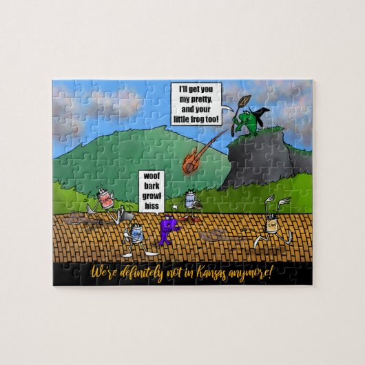 Froschzauberer 8"x10" 110-Teile-Puzzle Puzzle (Horizontal)