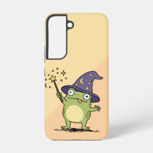 Froschzauberer beim Zaubern Samsung Galaxy Hülle