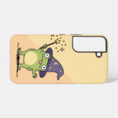 Froschzauberer beim Zaubern Samsung Galaxy Hülle (Rückseite (Horizontal))