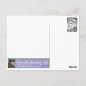 Frost Angel Postkarte (Rückseite)