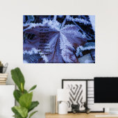 Frost auf der linken Seite 2 Print w/Scripting Ver Poster (Heimbüro)
