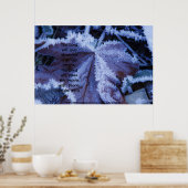 Frost auf der linken Seite 2 Print w/Scripting Ver Poster (Küche)