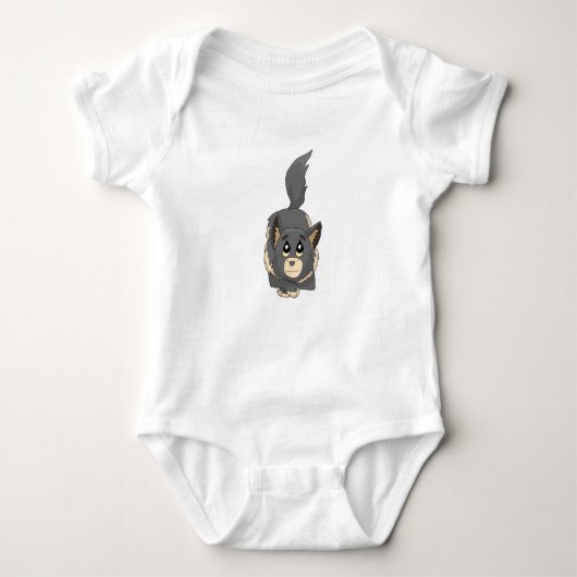 Frost Babies Säugling Bodysuit Zhur wolf cub T - S Baby Strampler (Vorderseite)
