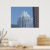 Frost-Bank-Gebäude Austin, Texas Poster (Küche)