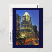 Frost Bank Tower, Austin, Texas, USA Postkarte (Vorne/Hinten)