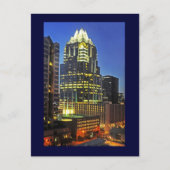 Frost Bank Tower, Austin, Texas, USA Postkarte (Vorderseite)