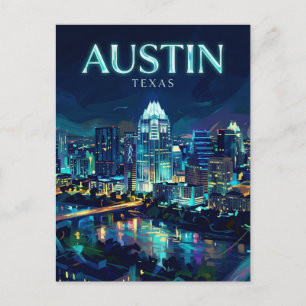 Frost Bank Tower USA Postkarte