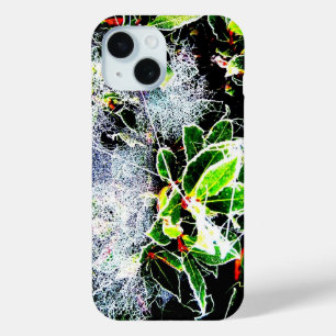 Frost bedeckt heilig mit Spinnweben iPhone 15 Hülle