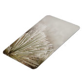 Frost bedeckt Yucca im Winter Magnet (Linke Seite)
