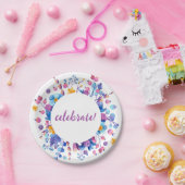 Frost Berry Winter Party Pappteller (Party)