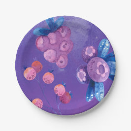 Frost Berry Winter Party Pappteller