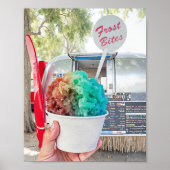 Frost Bite Seaside Florida 30A Wasserfarbe Poster (Vorne)