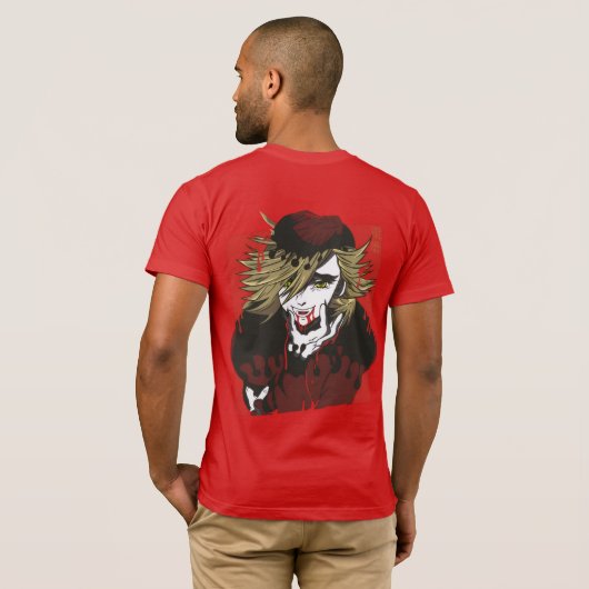 ❄️Frost Deity Warrior Tee – Twin Moons Edition❄️ (Schwarz voll)