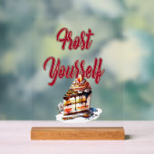 Frost dich selbst acrylschild (Neutral)