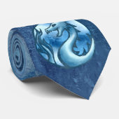 Frost-Drache-Krawatte Krawatte (Gerollt)