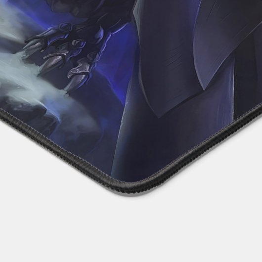 Frost Dragon Gaming Deskmat | Maßgeschneiderte Mat (Ecke)