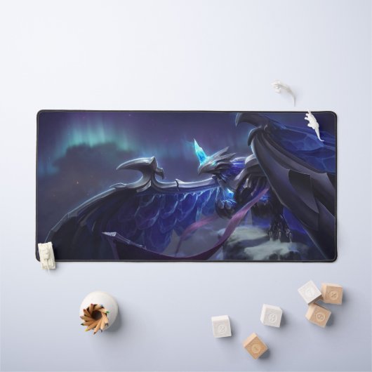 Frost Dragon Gaming Deskmat | Maßgeschneiderte Mat (Kindertisch)