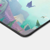 Frost Dragon Gaming Deskmat | Maßgeschneiderte Mat (Ecke)