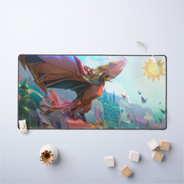 Frost Dragon Gaming Deskmat | Maßgeschneiderte Mat
