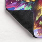 Frost Dragon Gaming Mousepad | Personalisierbar (Ecke)