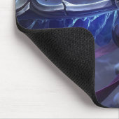 Frost Dragon Gaming Mousepad | Personalisierbar (Ecke)