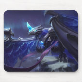 Frost Dragon Gaming Mousepad | Personalisierbar (Vorne)