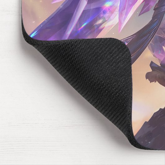 Frost Dragon Gaming Mousepad | Personalisierbar (Ecke)