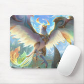 Frost Dragon Gaming Mousepad | Personalisierbar (Mit Mouse)