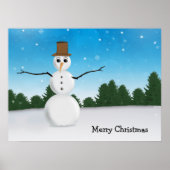 Frost E. Snowman Poster (Vorne)