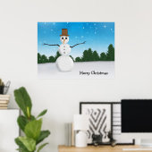 Frost E. Snowman Poster (Heimbüro)