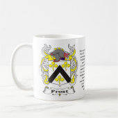 Frost-Familienwappen-Tasse Kaffeetasse (Links)