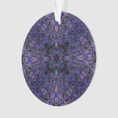 Frost-Feder-Kreuz 5 Ornament (Vorderseite)