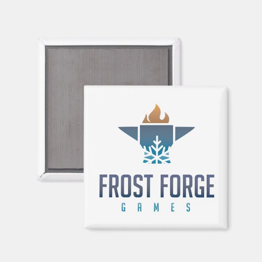 Frost Forge Games Magnet (Vorderseite/Rückseite)