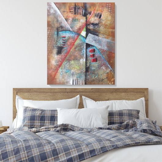 Frost leinwanddruck (Insitu (Schlafzimmer))