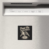 Frost mich, als ob du es ernst meinst Lustiges Ske Magnet (In Situ (Geschirrspüler))