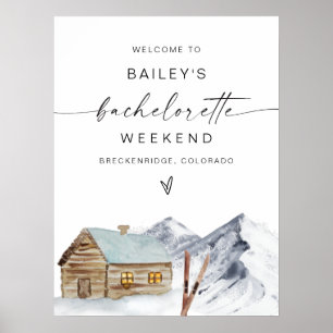 FROST Mountain Ski Cabin Junggesellinnen-Abschied  Poster