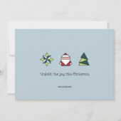 Frost Origami Weihnachten (Vorderseite)