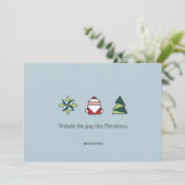 Frost Origami Weihnachten (Stehend Vorderseite)