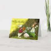 Frost Ostern Karte (Vorderseite)