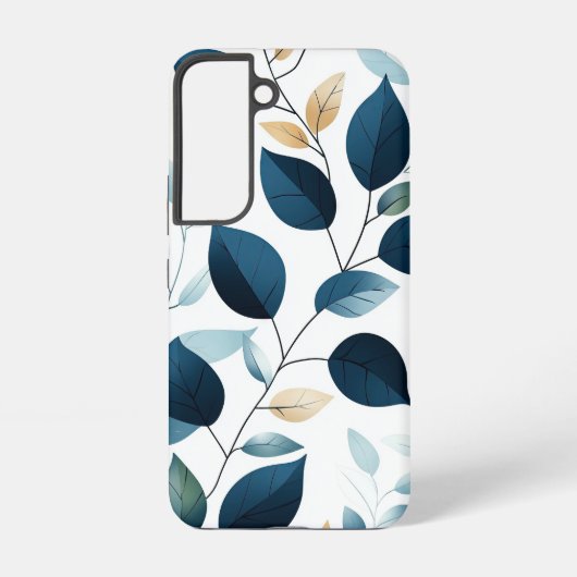 Frost Petals Samsung Galaxy Hülle (Rückseite)