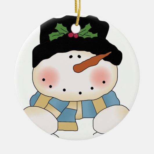 Frost Snowman Holiday Ornament (Vorne)