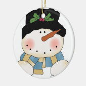 Frost Snowman Holiday Ornament (Links)