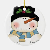 Frost Snowman Holiday Ornament (Hinten)