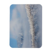 Frost und Nebel in den Bergen Magnet (Vertikal)