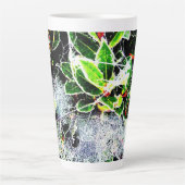 Frost und Spinnweben, Heilige und Beeren für Weihn Milchtasse (Vorderseite)