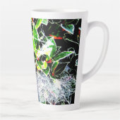 Frost und Spinnweben, Heilige und Beeren für Weihn Milchtasse (Rechts)