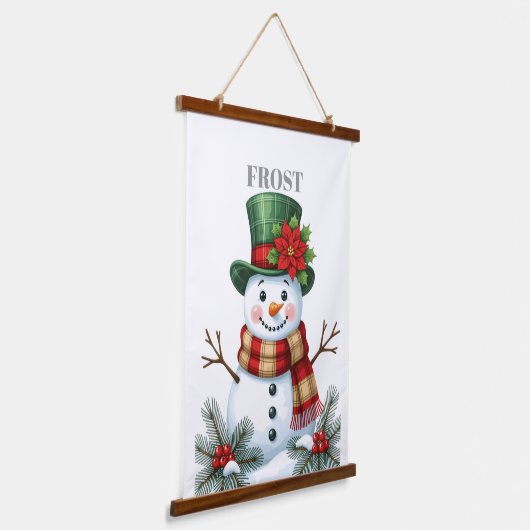 FROST WANDTEPPICH MIT HOLZRAHMEN (Gewinkelt)